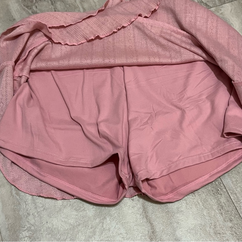 Pink Ruffle Skirt - Picture 2 of 3